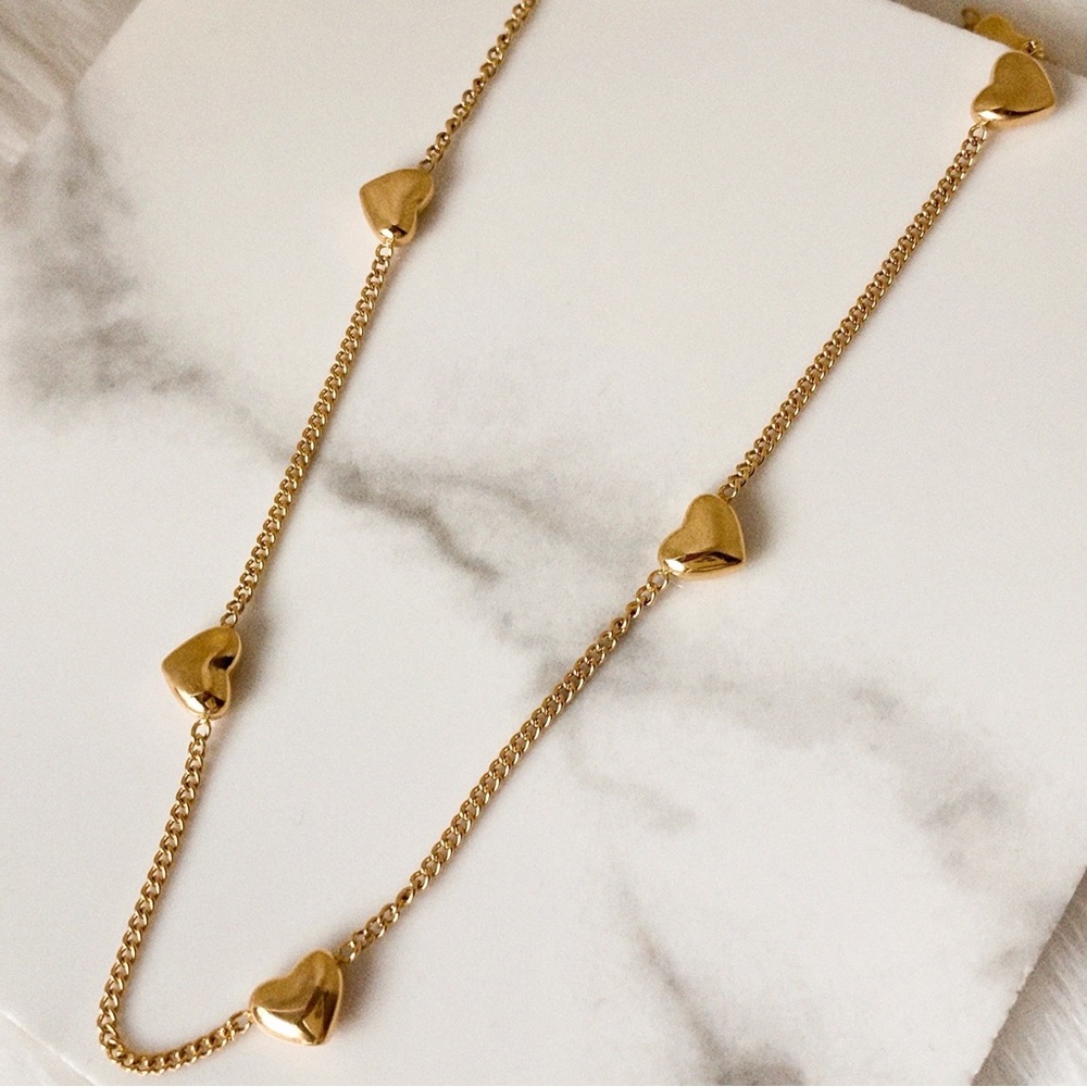 Lover Tarnish Free Heart Necklace